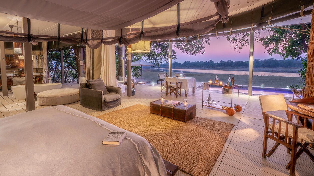 Chinzombo Luxury Safari Tent