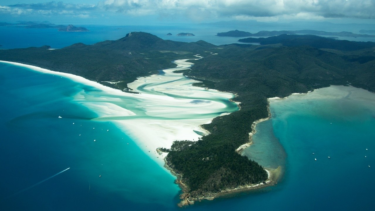 schoenster Strand der Welt von oben