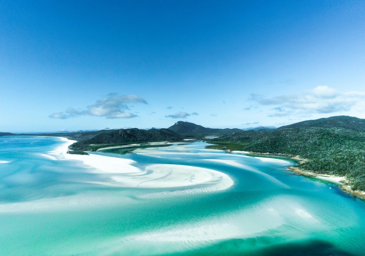 Queensland Whitehaven Beach schoenster Strand der Welt